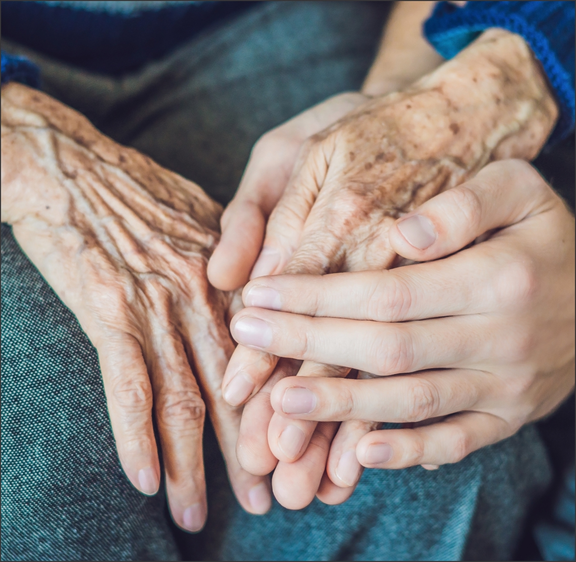 People holding hands